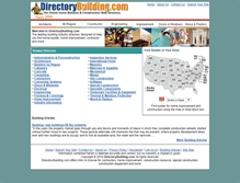 Tablet Screenshot of directorybuilding.com